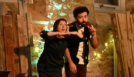Suse Weisse und Mohammed Kello, Foto: F. Nennewitz