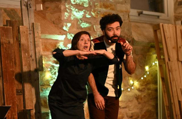 Suse Weisse und Mohammed Kello