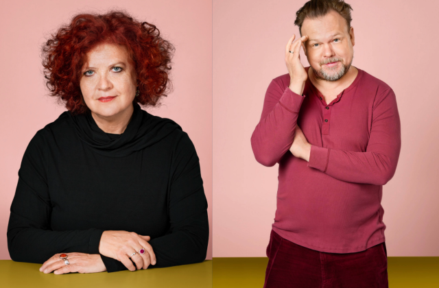 Bettina Riebesel und Rene Schwittay