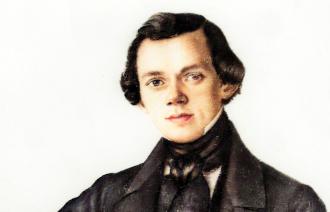 Zeichnung von August Krause, Foto:  F. Pohl
