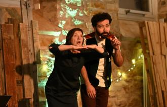 Suse Weisse und Mohammed Kello, Foto: F. Nennewitz