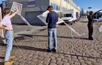 Drachen basteln, Foto: Victoria Wandsleb