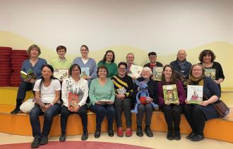 Vorlesepaten 2025, Foto: SLB/Wüstenhagen