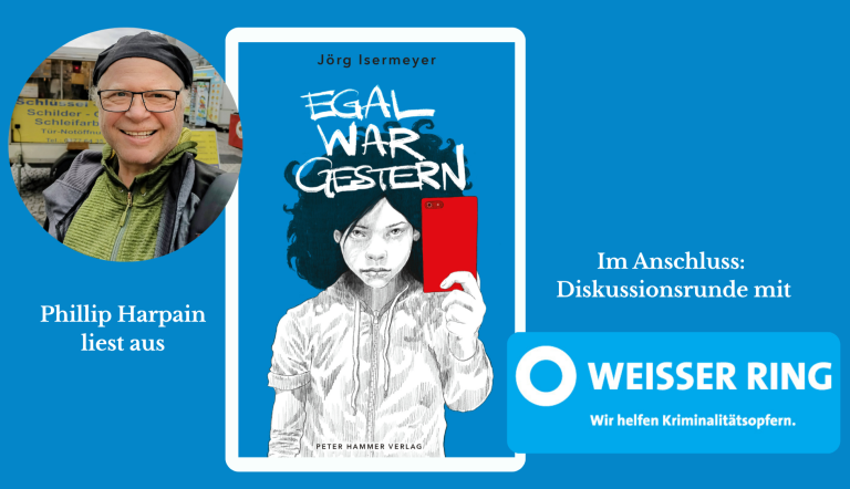 Foto: Phillip Harpain, Peter Hammer Verlag, Weisser Ring e.V.