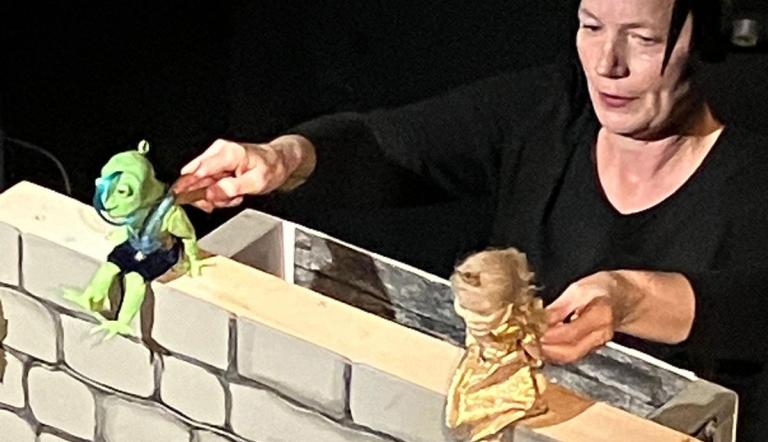 Puppenspiel: "Der Froschkönig", Foto: Doreen Arnold
